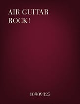 Air Guitar Rock! Two-Part choral sheet music cover